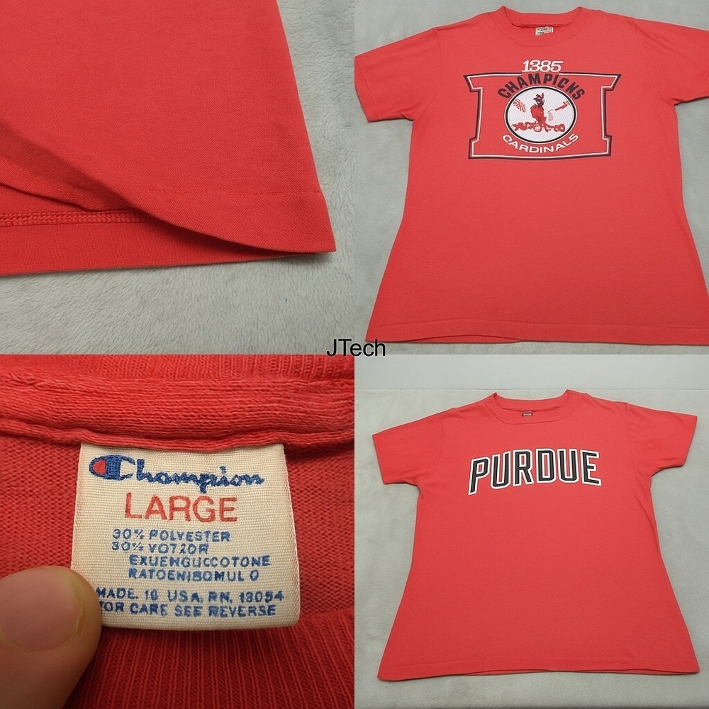 St Louis Cardinals Shirt Champion Women Large Runner Ups Classic USA 80s VTG